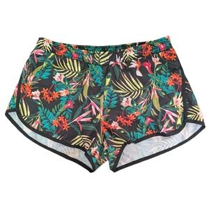 Old Navy Active Small Go Dry Tropical Floral Running Shorts Active Gym Fitness